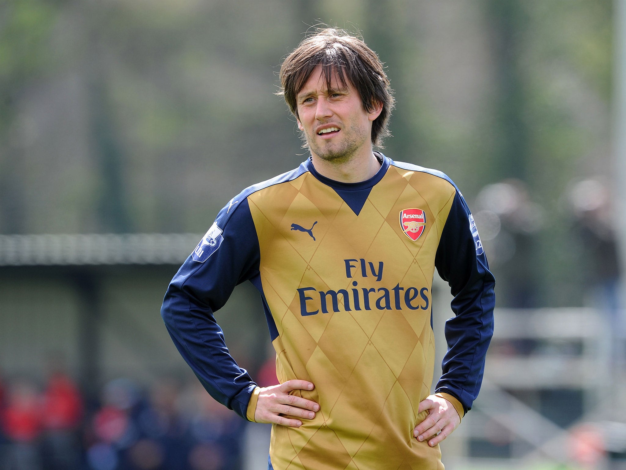 &#13;
Rosicky?spent 10 years at Arsenal &#13;