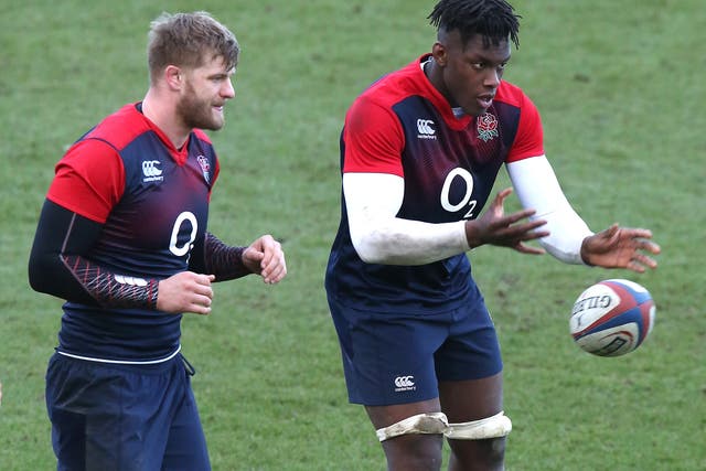 &#13;
Maro Itoje misses the match after signing a new contract this week (Getty)&#13;