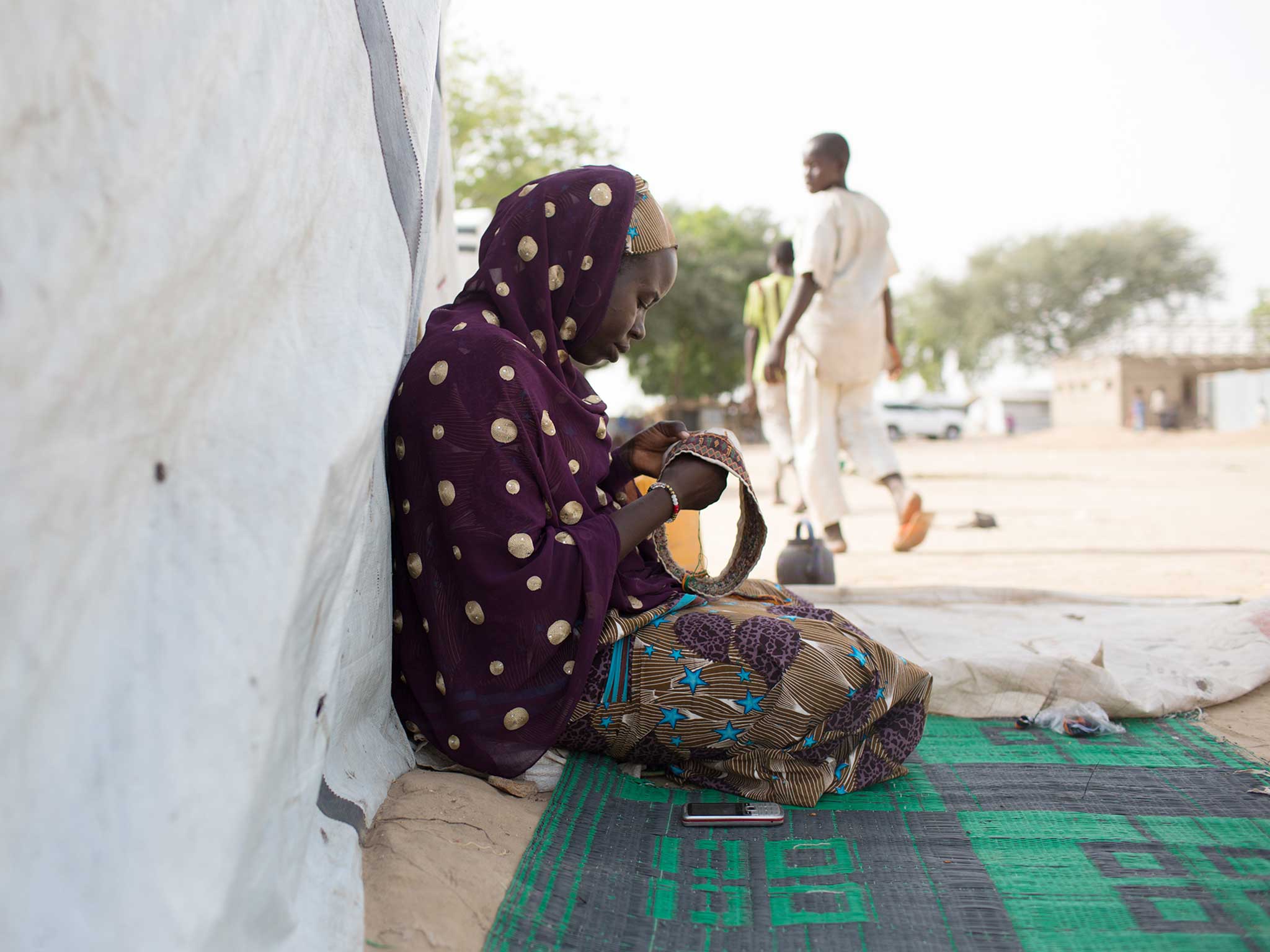 'They said our men were pagans and they would marry us themselves' (Picture by Fati Abubakar for International Alert/Unicef)