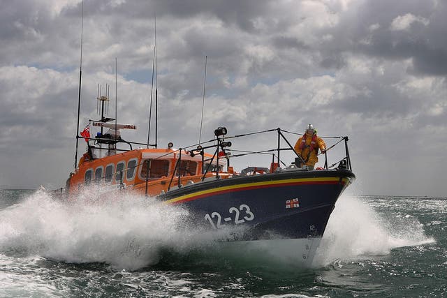 Lifeboat volunteers were threatened with violence by children