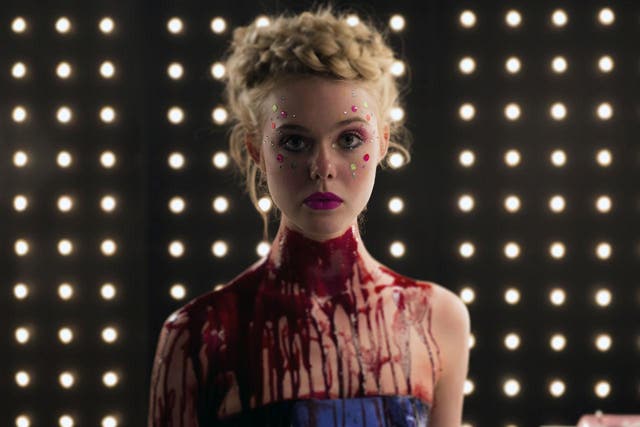 Fanning in Nicolas Winding Refn’s thriller ‘The Neon Demon’ – the role she claims is her most risky to date
