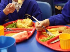 Teachers call on government to extend free school meals so children are not ‘left behind’