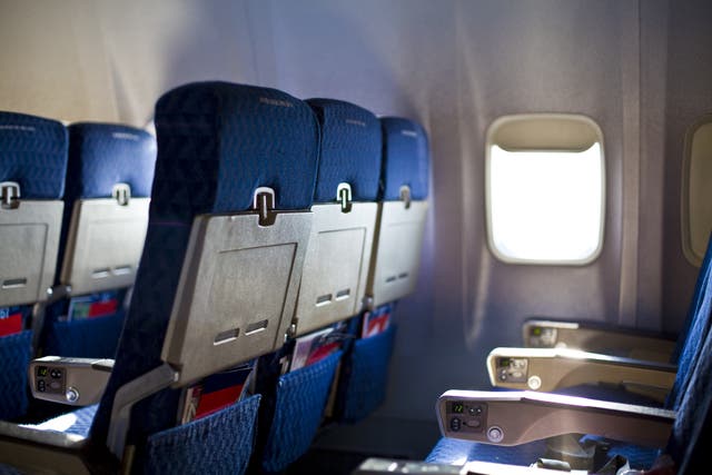 Average airplane legroom has been reduced each decade since the mid-1970s