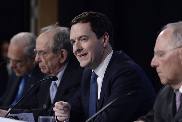 George Osborne, along with his counterparts in Germany, Italy, France and Spain will be working to gether to strike a 'hammer blow' against tax evasion