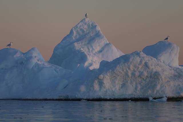 The ice caps in Greeland are melting three months earlier than expected
