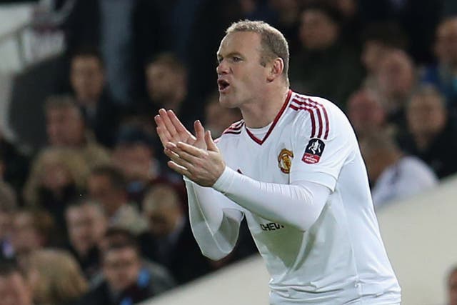 Wayne Rooney returned from injury for Manchester United on Wednesday