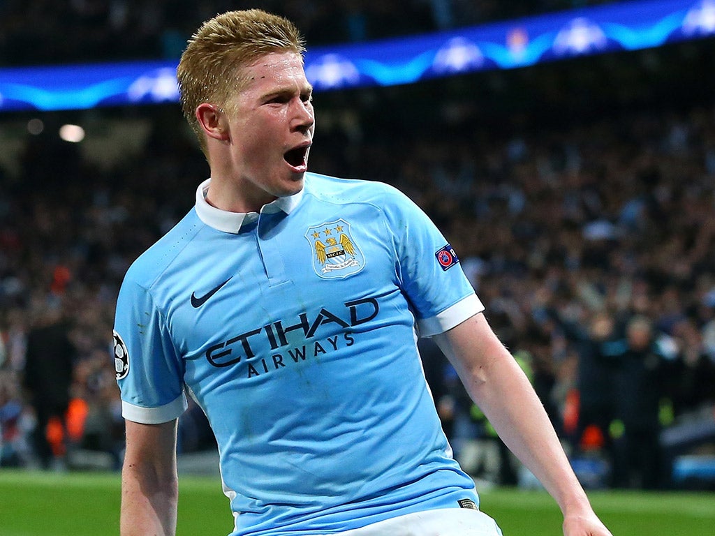 Kevin De Bruyne has proven pivotal to Manchester City's season