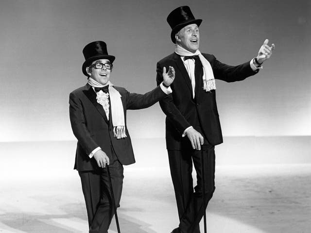 Corbett and Forsyth perform on The Bruce Forsyth Show in 1969
