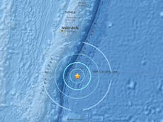 6.1 magnitude earthquake strikes southeast of Tonga