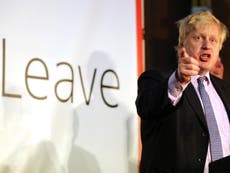 Read more

'It's b******s': Johnson hits out at Cameron over Brexit impact