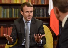 French minister Emmanuel Macron warns Britain would be ‘completely killed’ in trade talks if public votes to leave EU