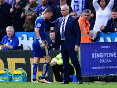 Leicester vs West Ham match report: Leonardo Ulloa ensures Jamie Vardy red card is not fully punished