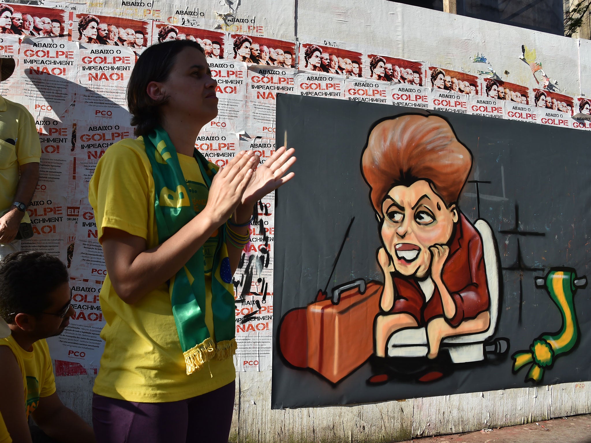 President Rousseff's plight has rapidly worsened