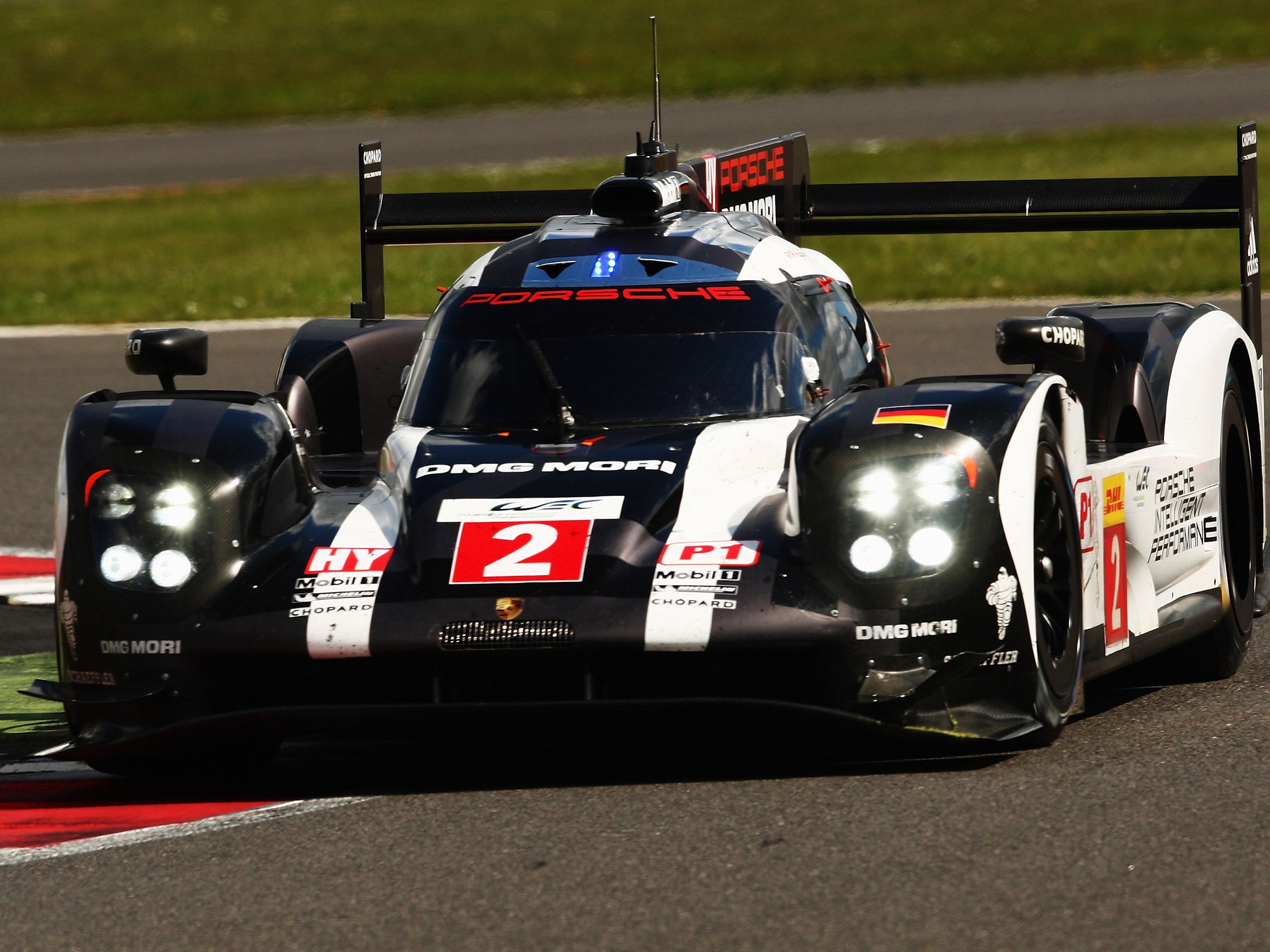The No 2 Porsche inherited the race victory due to Audi's exclusion