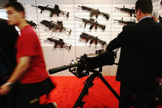 DSEI, the world's biggest arms fair, is held in London's docklands every two years