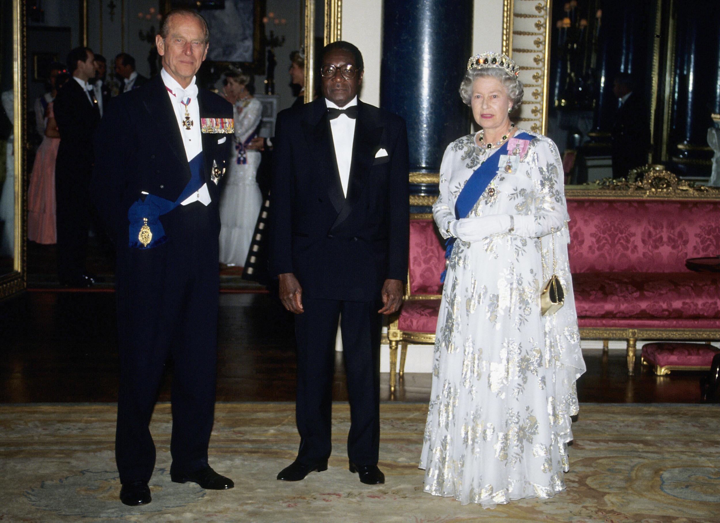 The Zimbabwean dictator was awarded an honorary knighthood in 1994 (Getty)