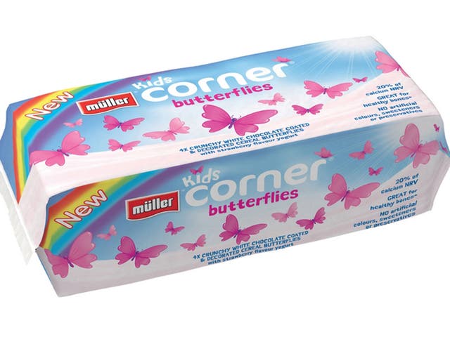 Müller is recalling its Kids Corner Butterflies strawberry yoghurt four-pack with a best before date of April 27, 2016,