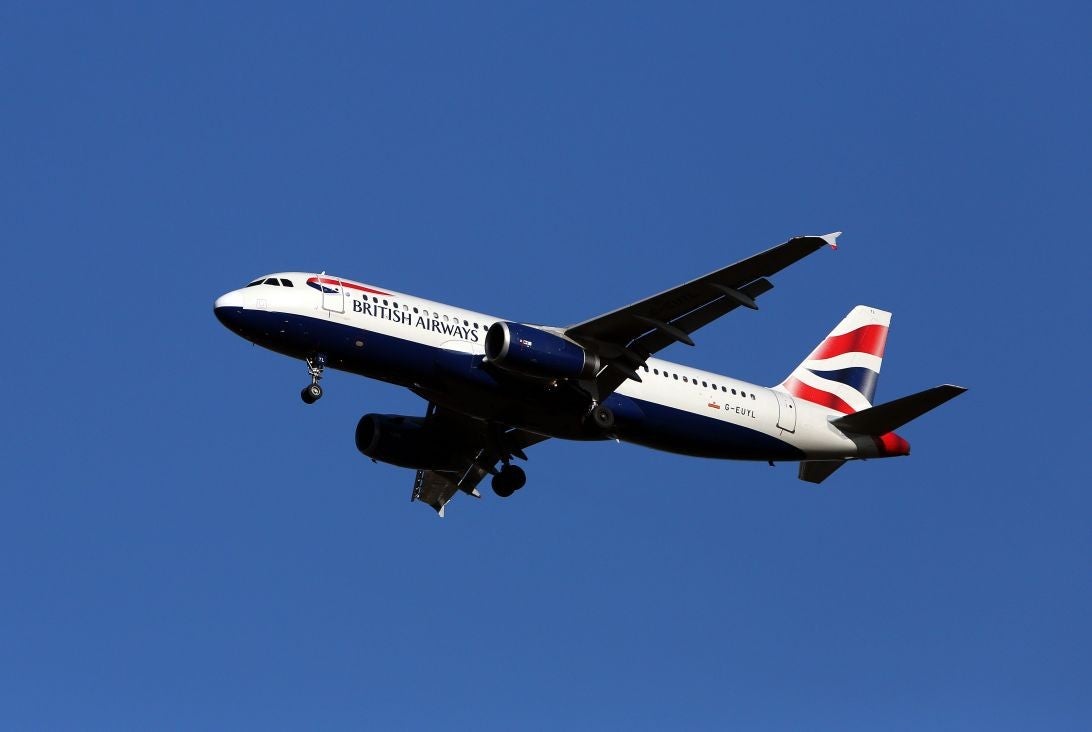 British Airways flight to Heathrow intercepted by fighter jets