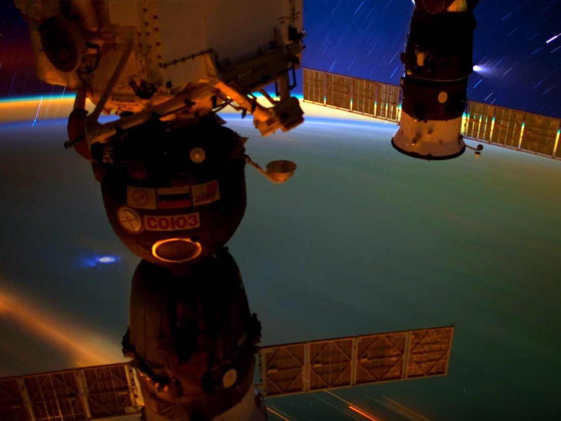 A still from Nasa's stunning video