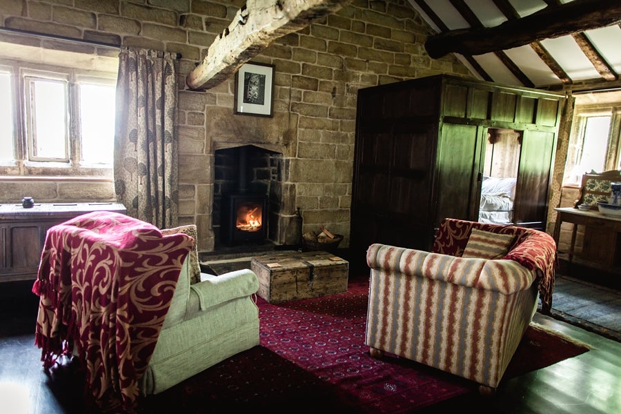 The Earnshaw Room, with its box-bed