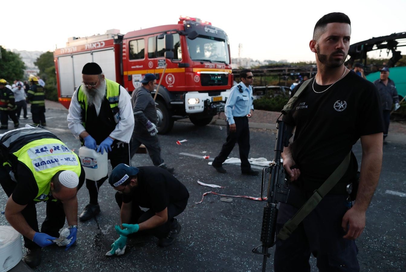 Leanne's speech came during amid heightened tensions over a wave of Palestinian attacks on Israelis and responding security crackdowns.