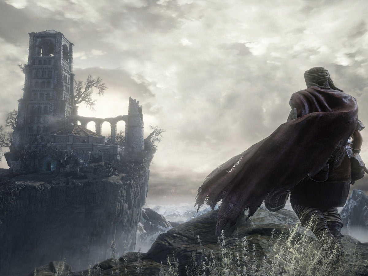 A screenshot from Dark Souls 3