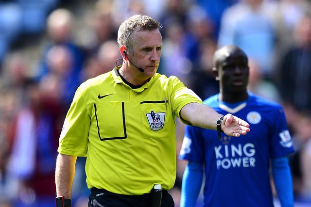 Moss also caused controversy by awarding two late penalties at the King Power Stadium