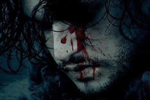 Jon Snow featured on a teaser poster announcing the Game of Thrones season six premiere date