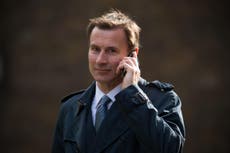 Read more

Jeremy Hunt rejects BMA offer to cancel junior doctors' strike