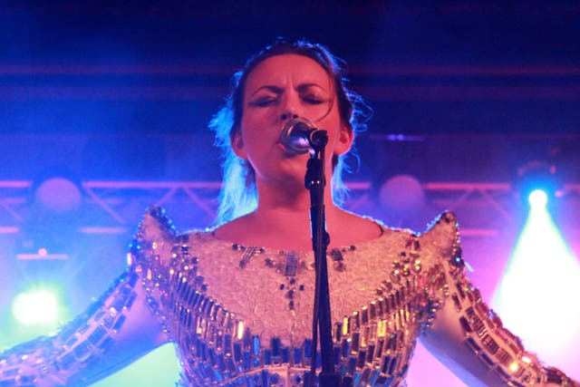 Charlotte Church performs at ATP curated by Stewart Lee
