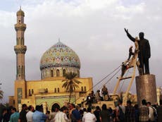 Baghdad after the fall of Saddam Hussein