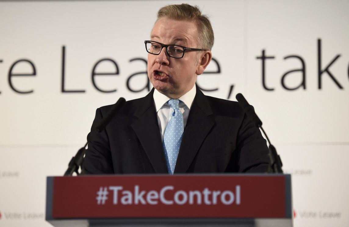 In his speech, Michael Gove said joining countries that traded freely with the EU but were not bound by its rules would 'be the core of our new arrangement with the EU'