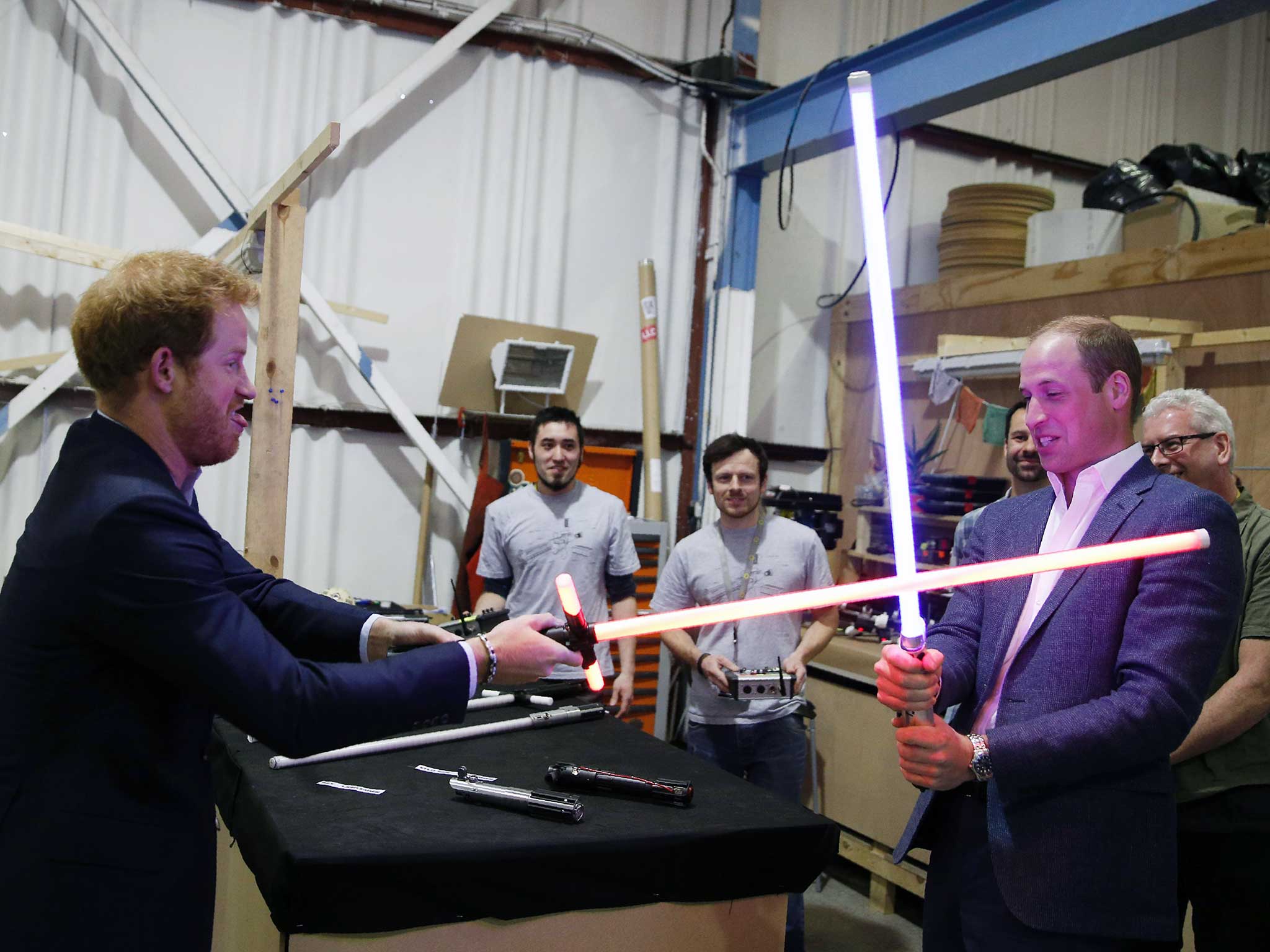 Star Wars 8: Princes William and Harry have reportedly filmed cameo scenes  during studio visit | The Independent | The Independent