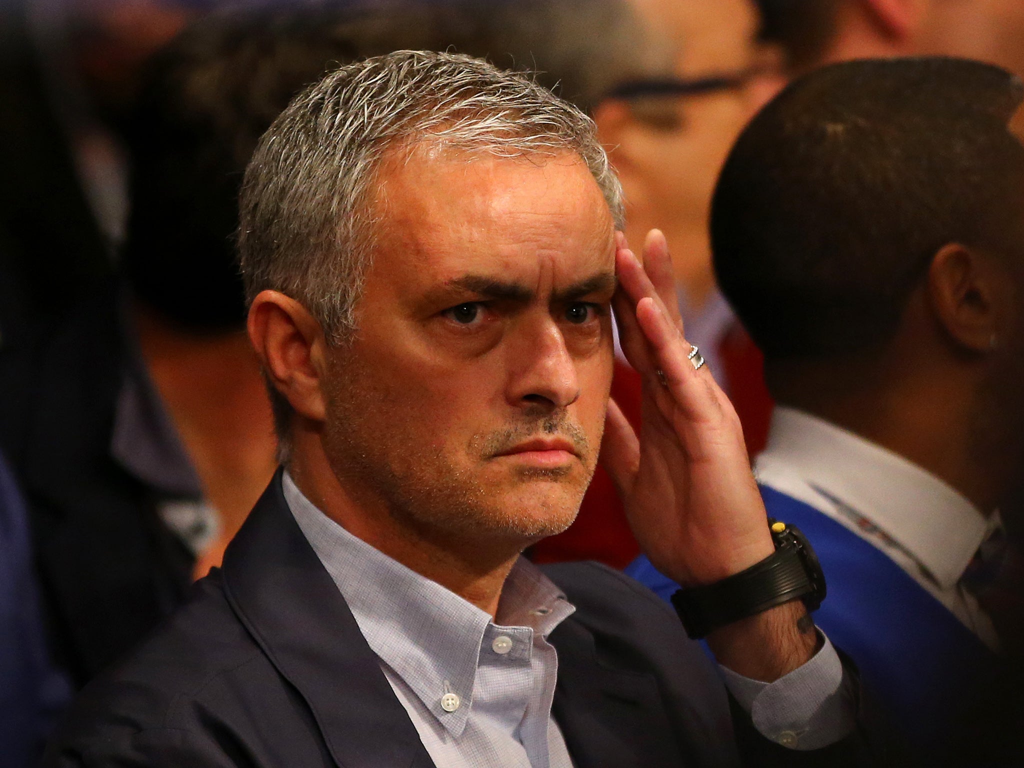 Mourinho has been tipped to replace Louis van Gaal at Old Trafford