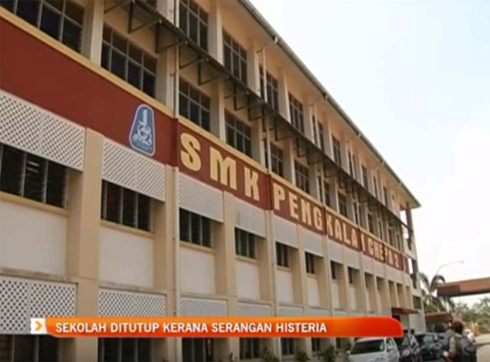 SKM Pengkalan Chepa 2 school where teachers and students have reportedly seen a black figure