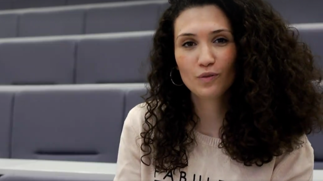 Malia Bouattia, pictured, in her online election campaign video