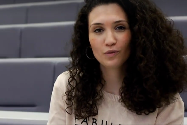 Malia Bouattia, pictured, in her online election campaign video