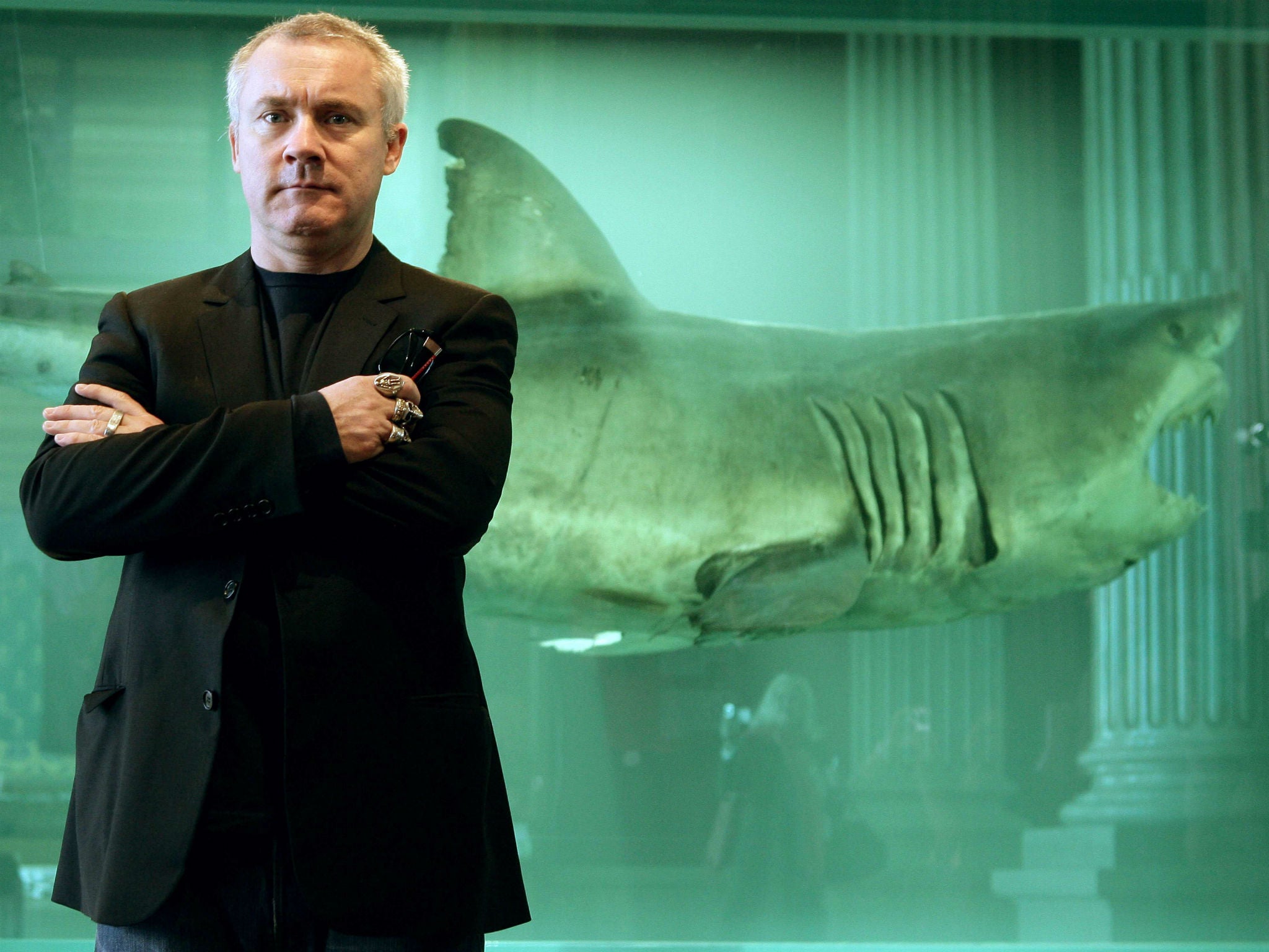 Damien Hirst chose to use formaldehyde 'to communicate an idea'