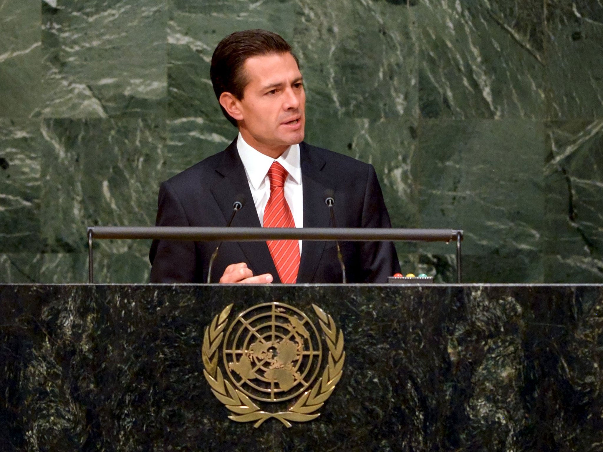 Mexican President Enrique Pena Nieto confirmed that he had made the invitation