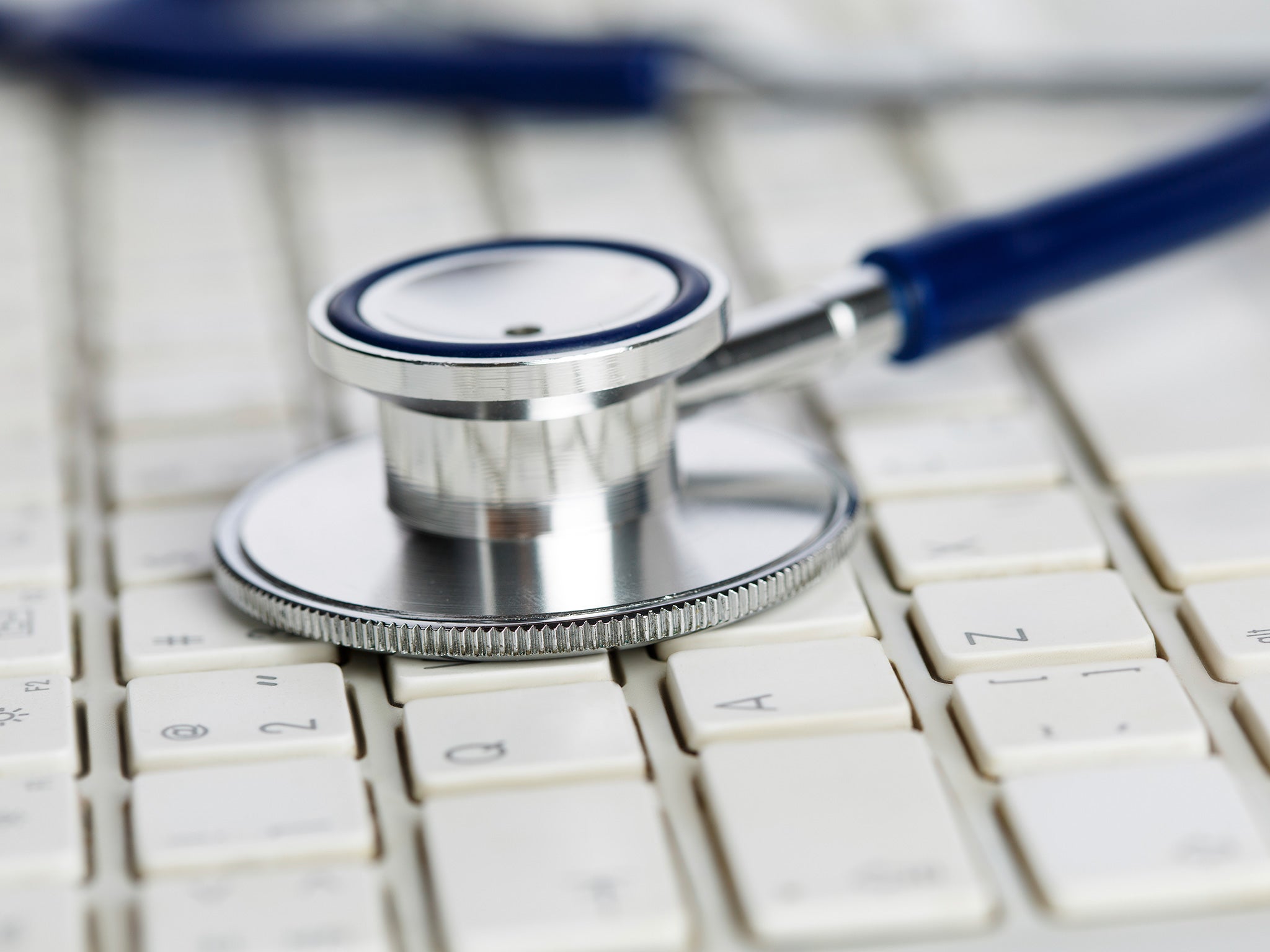 The report calls for 'online self-management' among patients