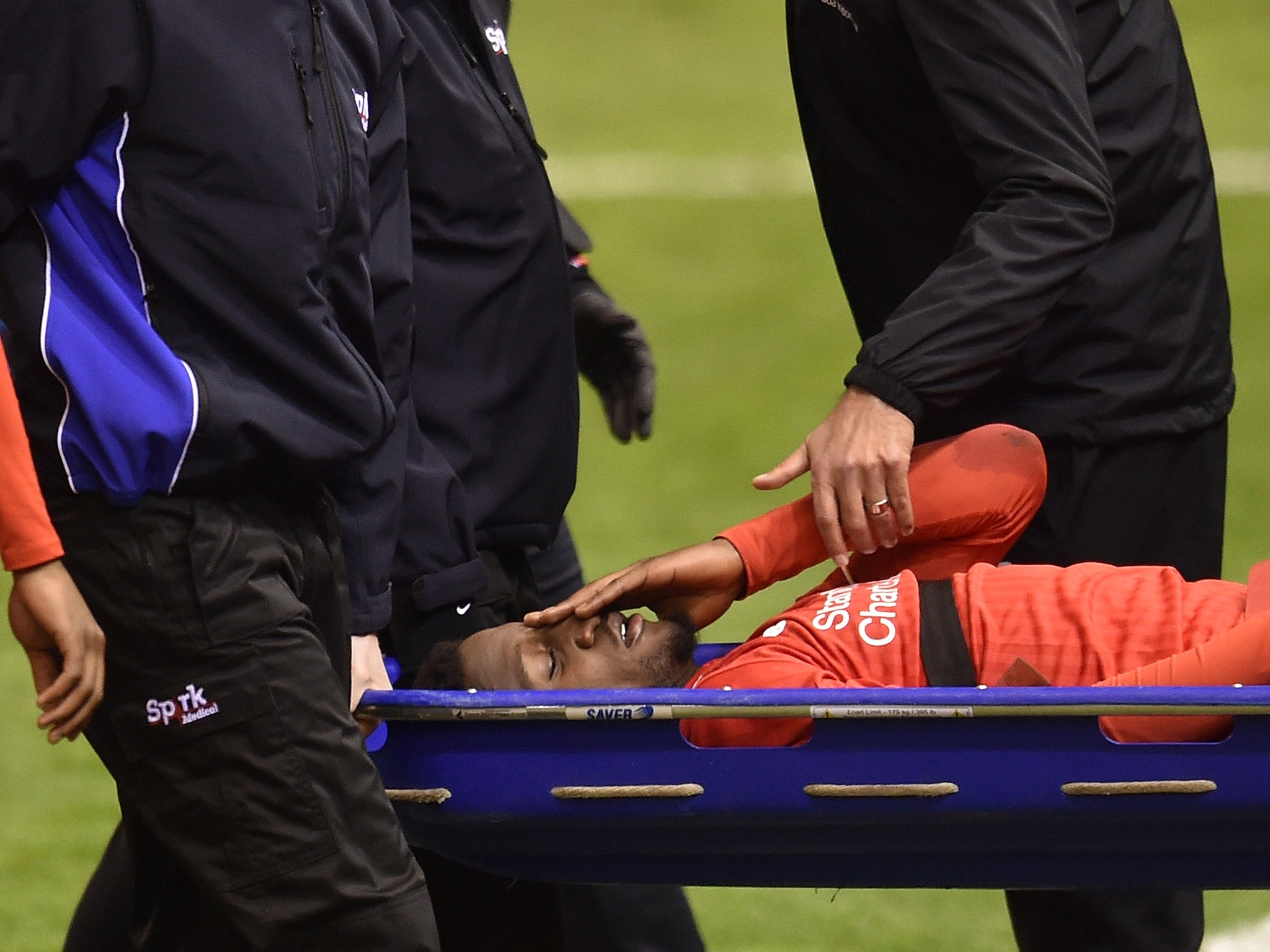 Liverpool could be without striker Divock Origi for the rest of the season