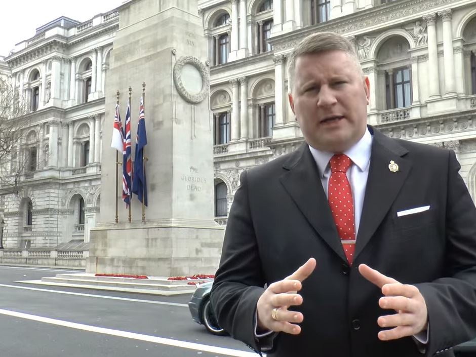 Britain First claim UK politicians have 'betrayed' the country's war dead