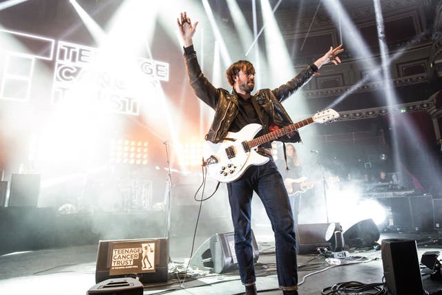 Justin Young of The Vaccines at the Royal Albert Hall