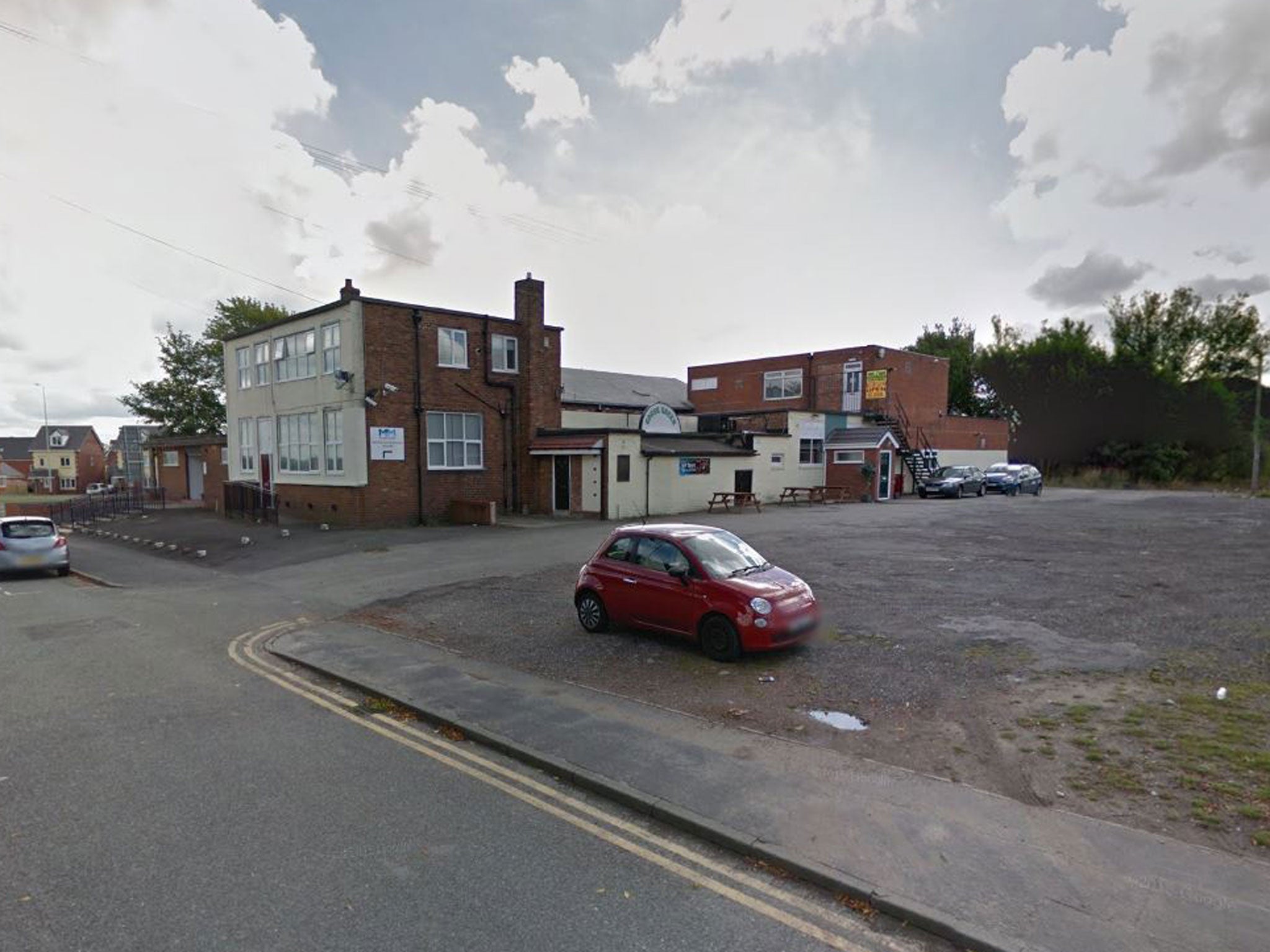 The woman and her partner had left the Goose Green Club in Wigan prior to the attack