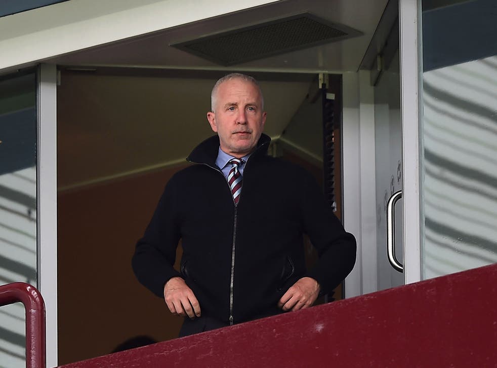 Aston Villa owner Randy Lerner has taken the blame for the club's relegation