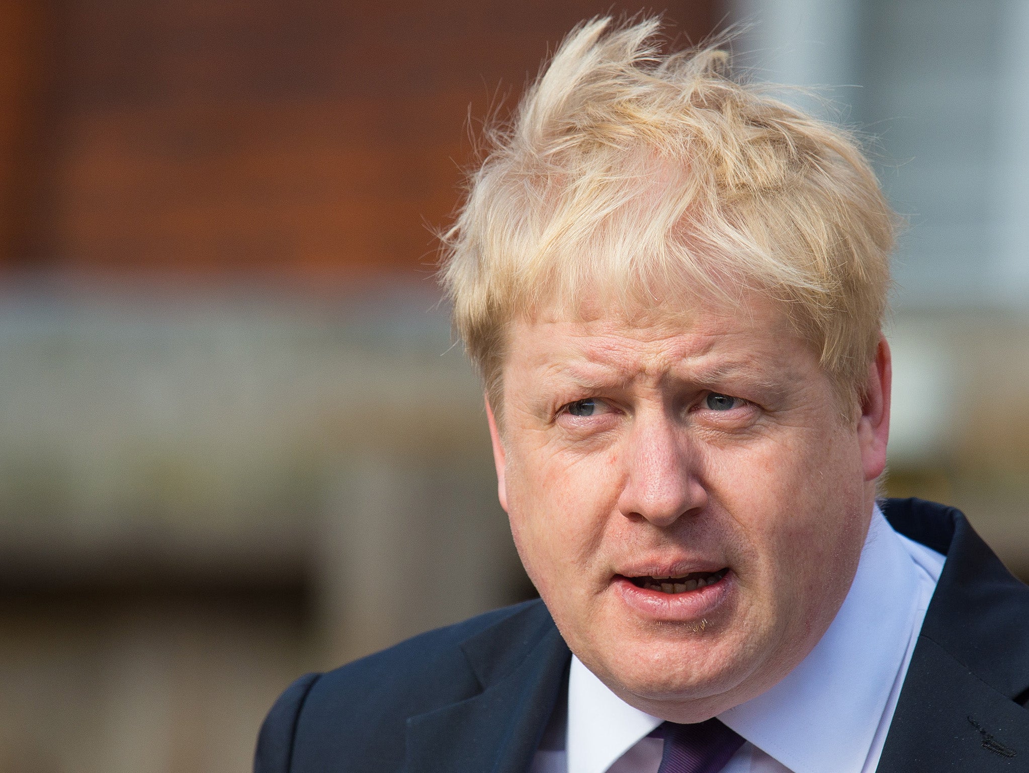 Mr Johnson said the US President's attitude to Britain might be based on his 'part-Kenyan' hertiage