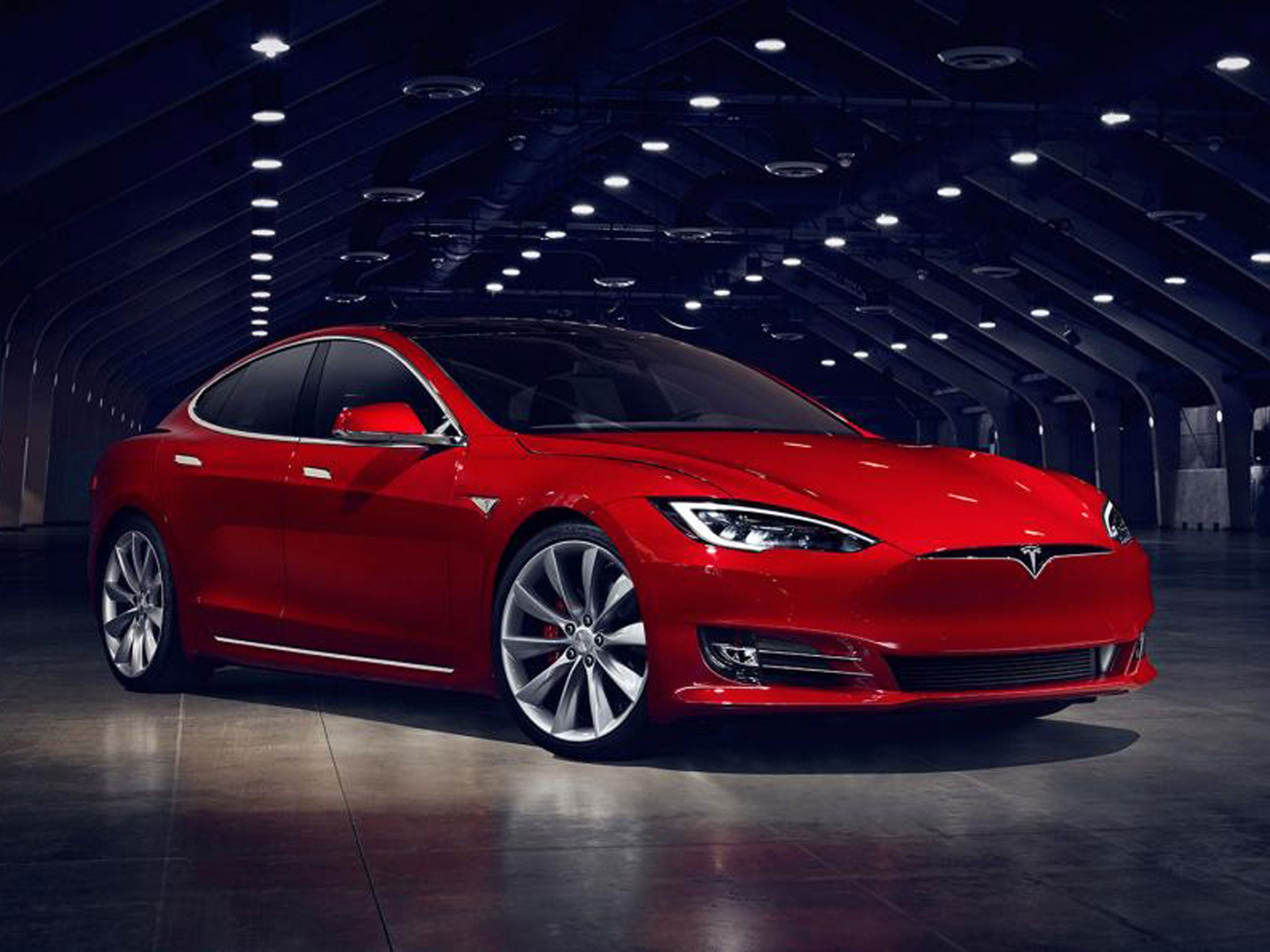 Tesla tweaks Model S to echo new Model X crossover | The Independent | The  Independent