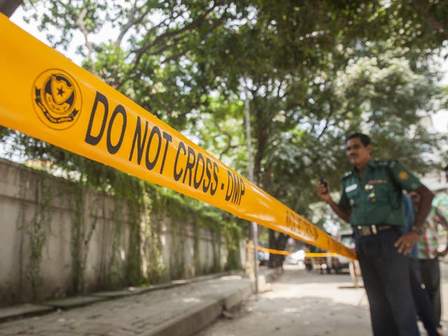There have been a number of murders in Bangladesh over the past year (file pic)
