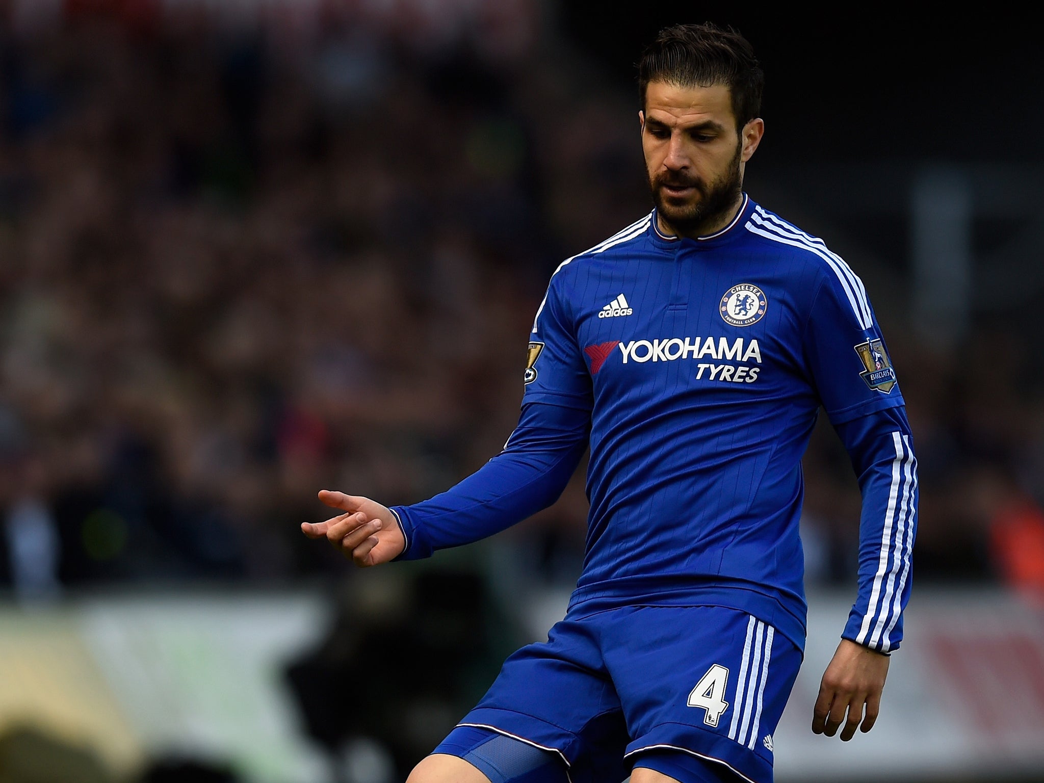 Fabregas in action for Chelsea (Getty)