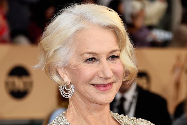 Actress Helen Mirren attends the 22nd Annual Screen Actors Guild Awards at The Shrine Auditorium on January 30, 2016 in Los Angeles, California. (